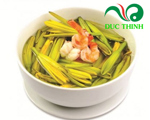 Món ăn từ hoa kim châm 