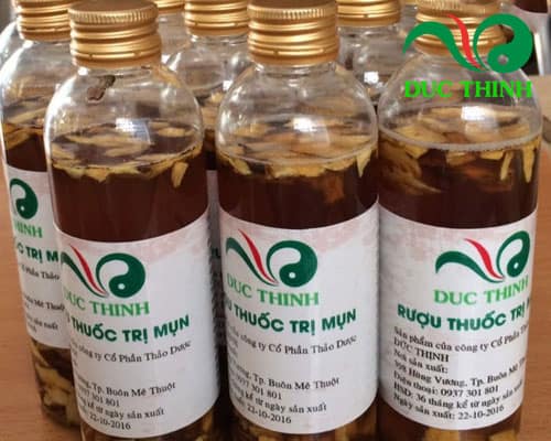 Mua rượu thuốc trị mụn ở đâu