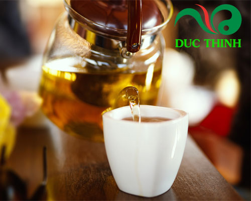 Nước trà lá sen khô