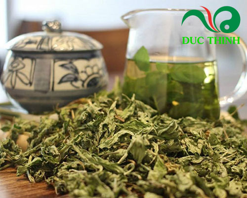 Uống lá sen khô giảm béo tiện lợi