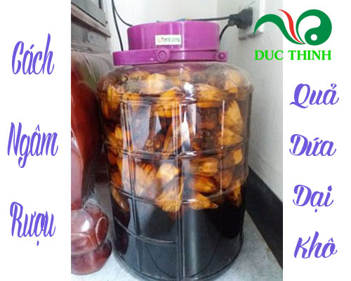 Cách ngâm rượu quả dứa dại