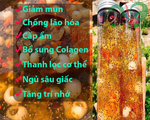 dùng chè dưỡng nhan có công dụng gì